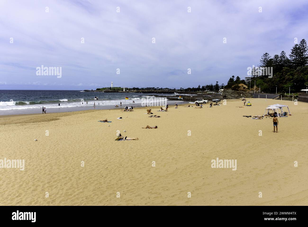 Wollongong North Beach, Wollongong, New South Wales, Australien Stockfoto
