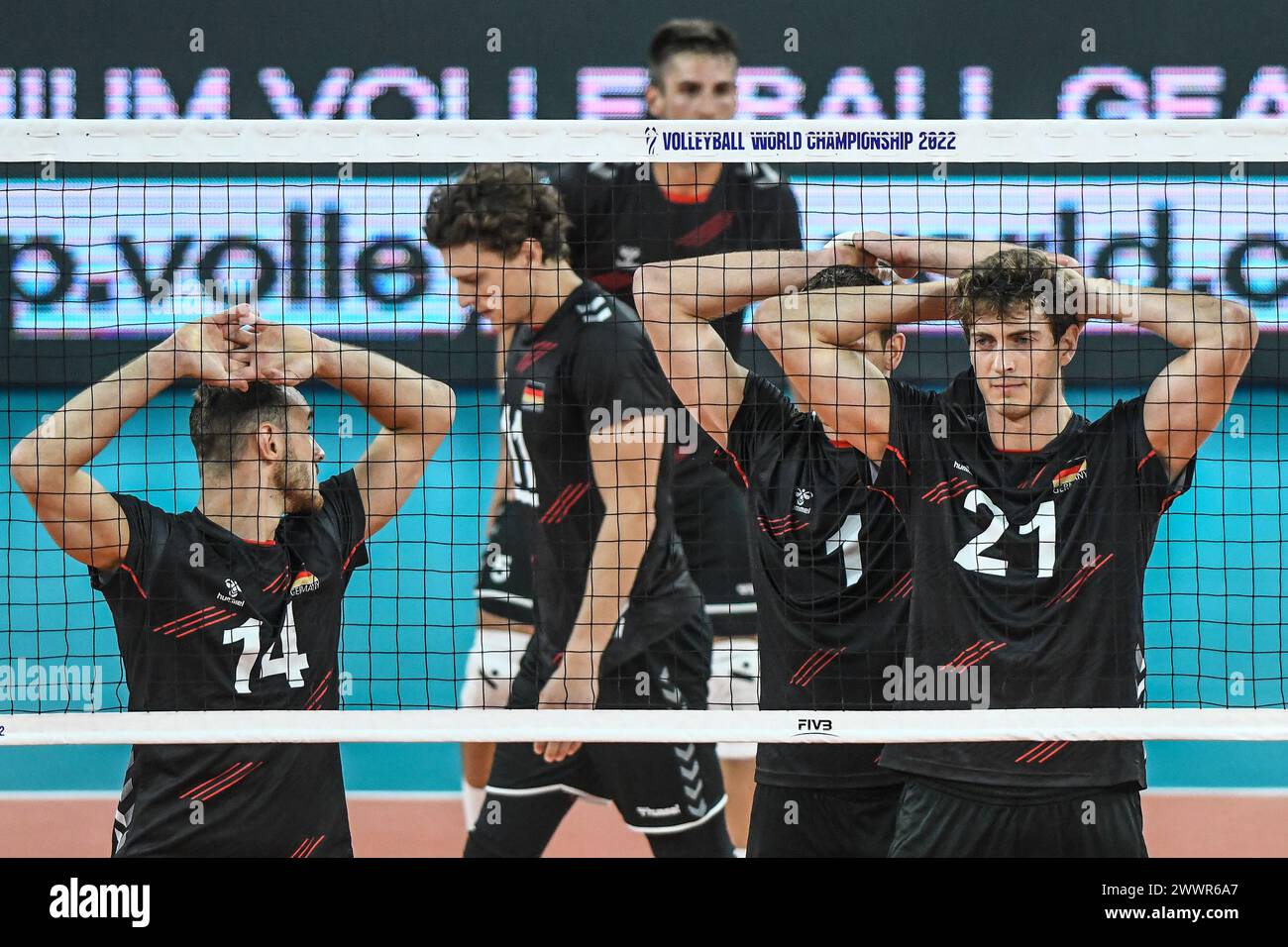 Tobias Krick (Deutschland). Volleyball-Weltmeisterschaft 2022. Stockfoto