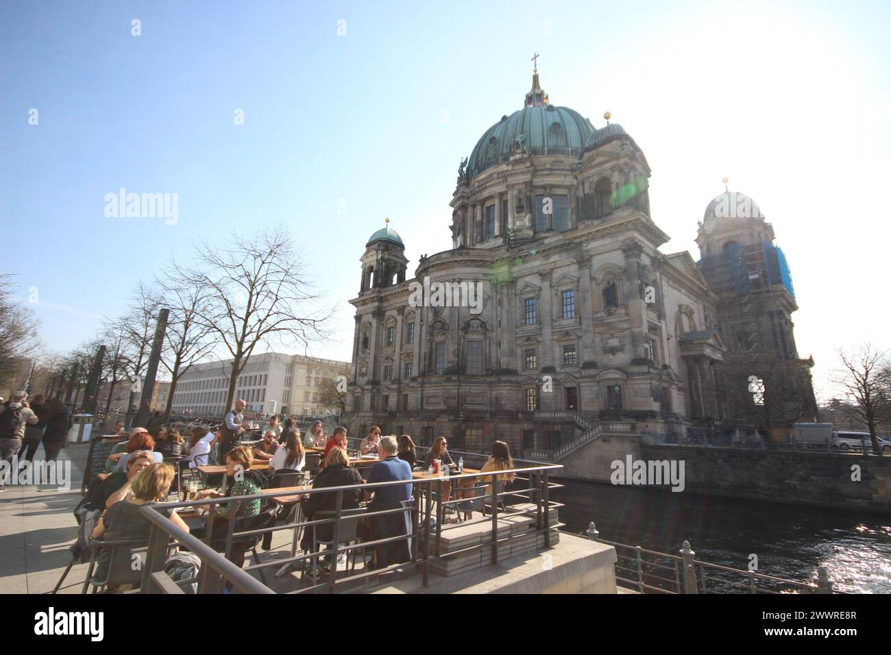 Der große Berliner Dom in Deutschland Stockfoto