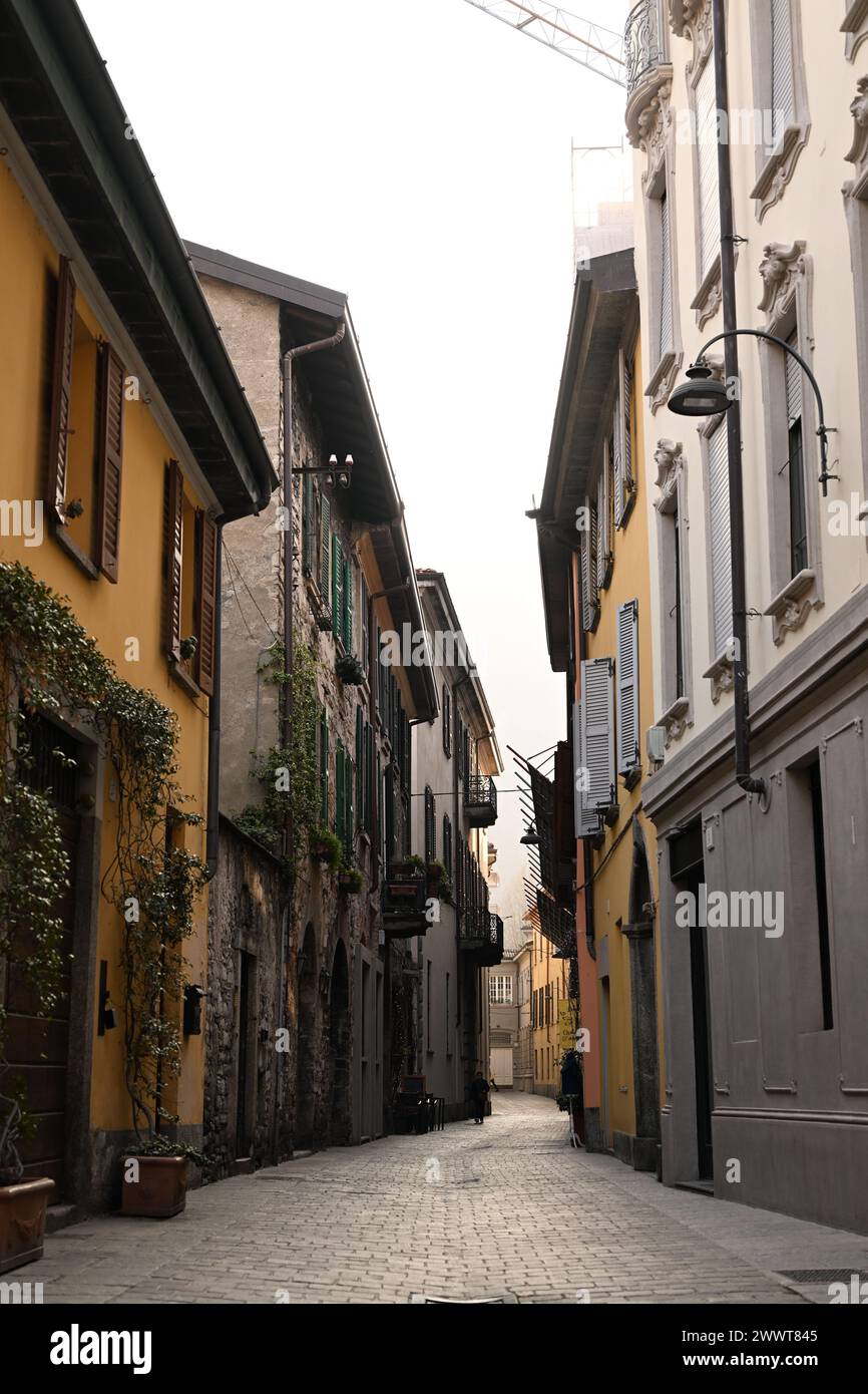 Comer See oder Comer See - Lombardia - Italien Stockfoto