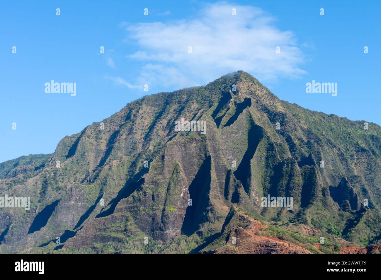 Na Pali Coast State Wilderness Park in Kauai, Hawaii, USA. Stockfoto