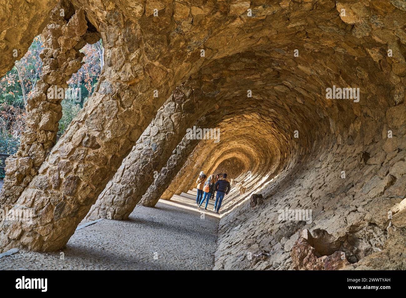 Parc Güell Stockfoto