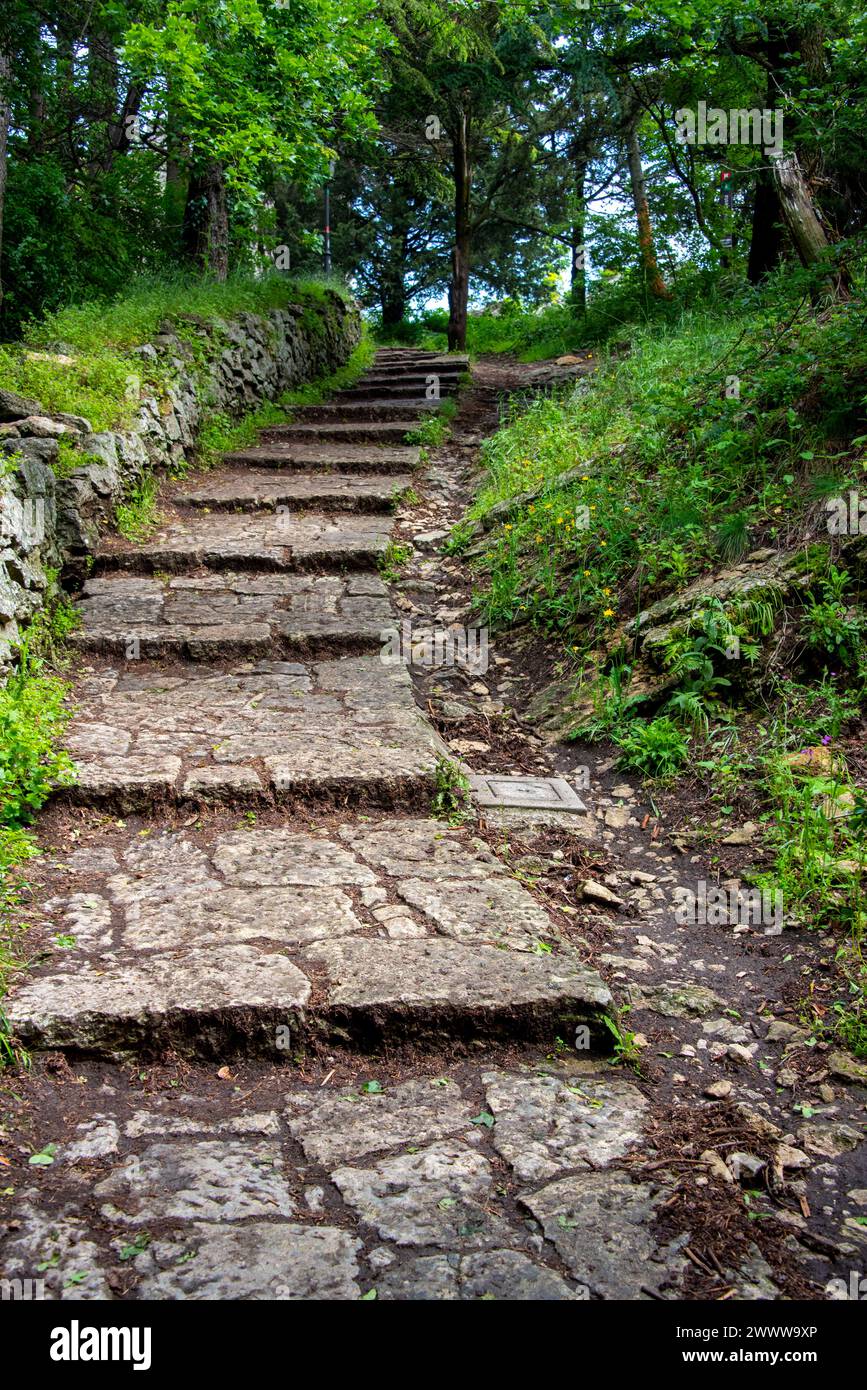 Passage der Hexen (Passo delle Streghe) - San Marino Stockfoto