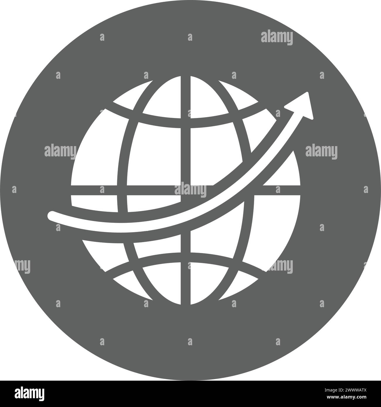 Kommunikation, global, weltweit Symbol. Kommerzielle Nutzung, gedruckte Dateien und Präsentationen, Werbematerial, Web oder jede Art von Designprojekt. Stock Vektor