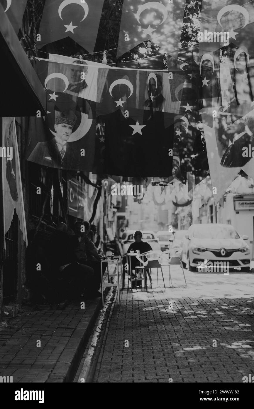 Straßenfotografie in Istanbul Stockfoto