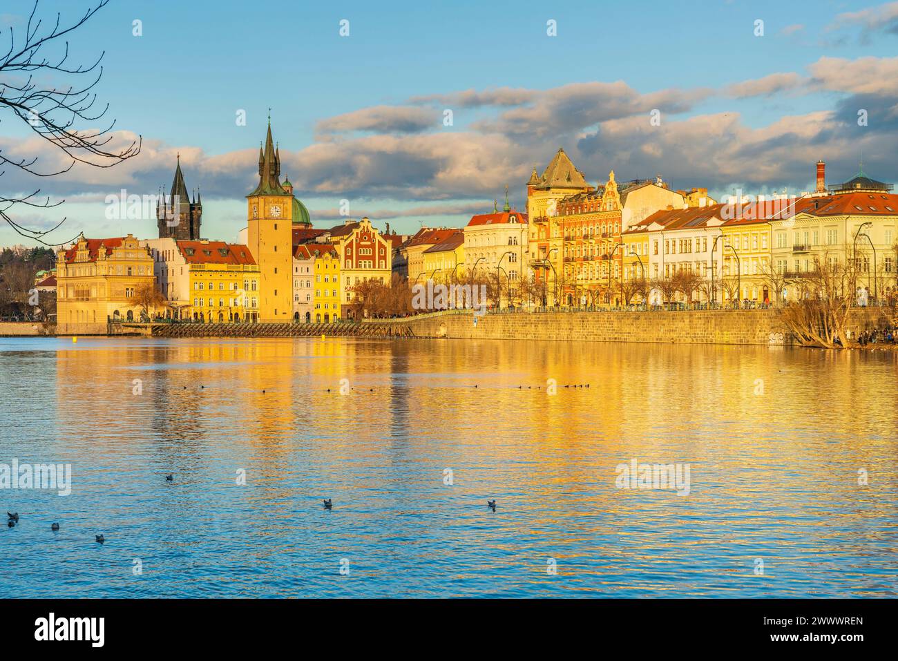 Shooter's Island Spielplatz, Praha, Tschechische Republik, Europa Stockfoto