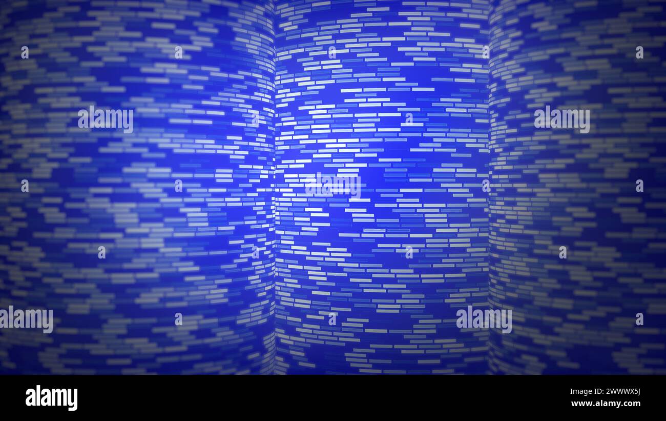Abstrakte Technologie Streifen Wellen Linien Hintergrund Stockfoto