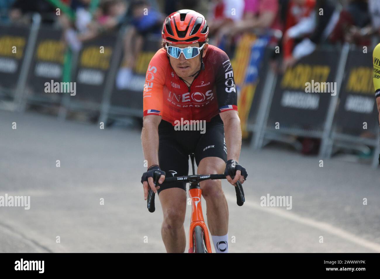 Vuelta/Volta Catalunya, Sieger der 6. Etappe 2024, TADEJ POGACAR Stockfoto