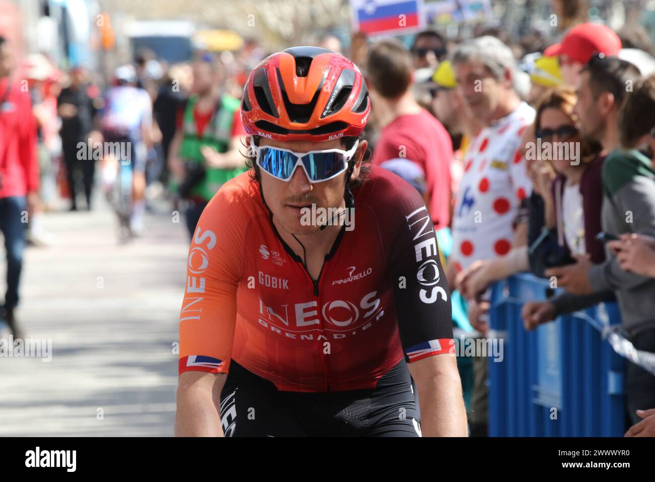 Vuelta/Volta Catalunya, Sieger der 6. Etappe 2024, TADEJ POGACAR Stockfoto