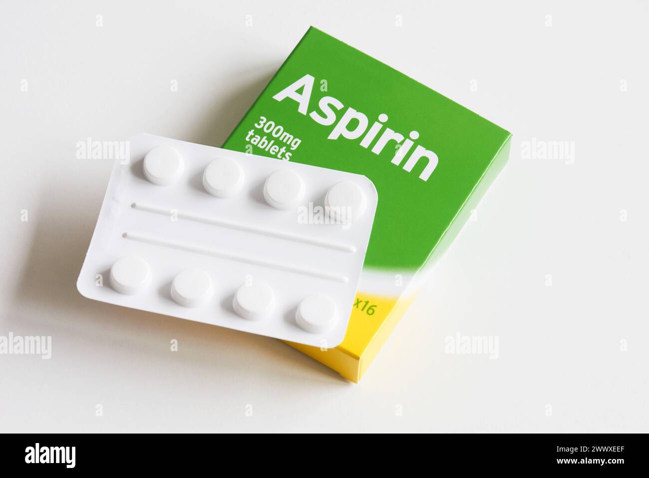 Aspirin Stockfoto