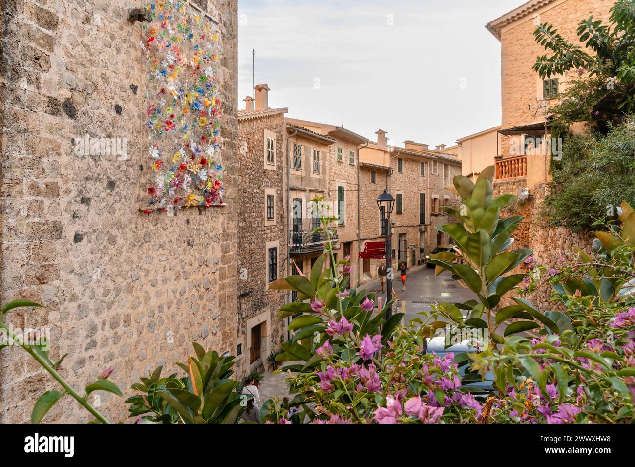 Fantastische Fotos von Casc antic Fornalutx, Mallorca, Spanien, Europa Stockfoto