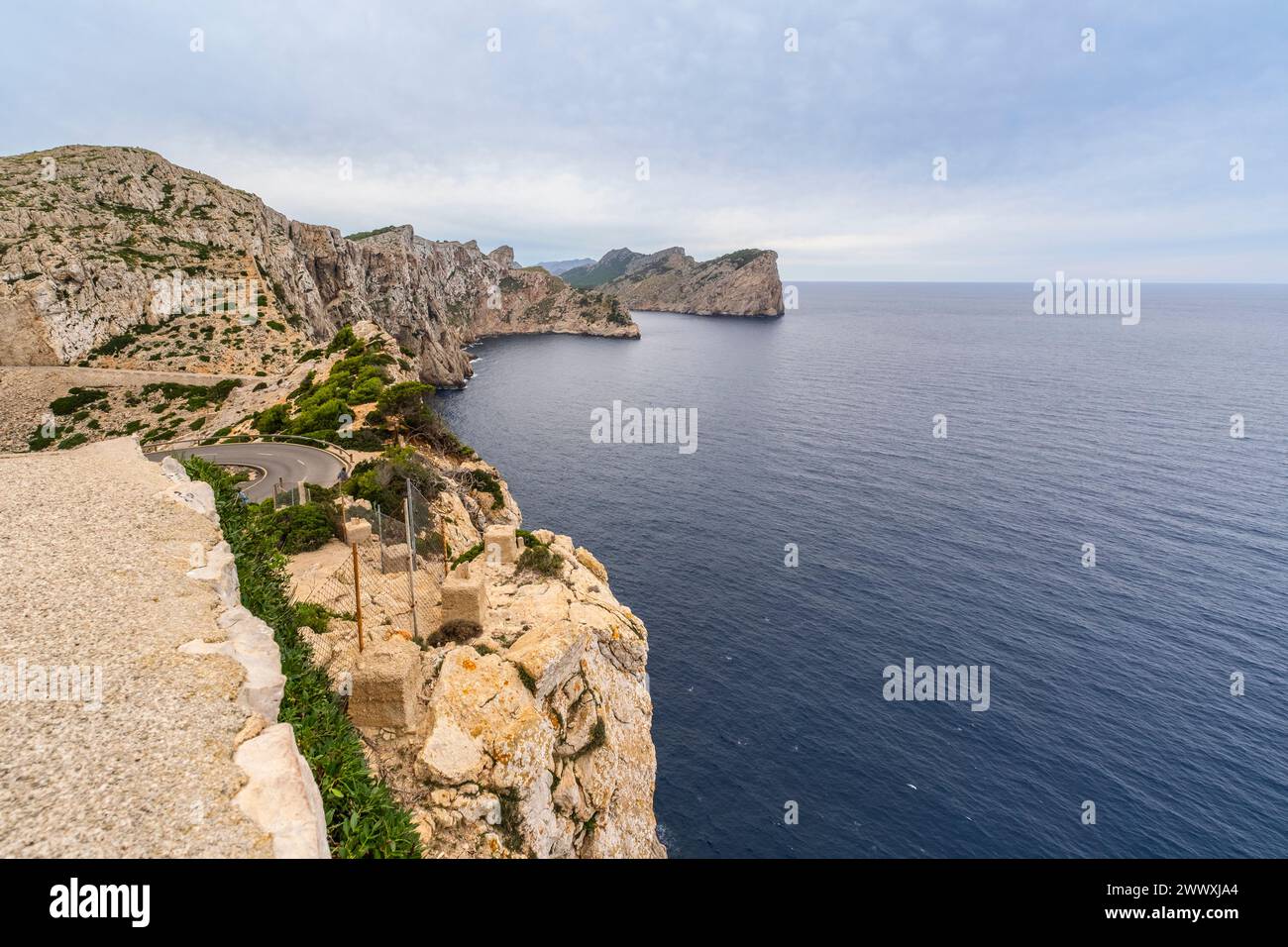 Fantastische Landschaft von Formentor, Mallorca in Spanien, Europa Stockfoto