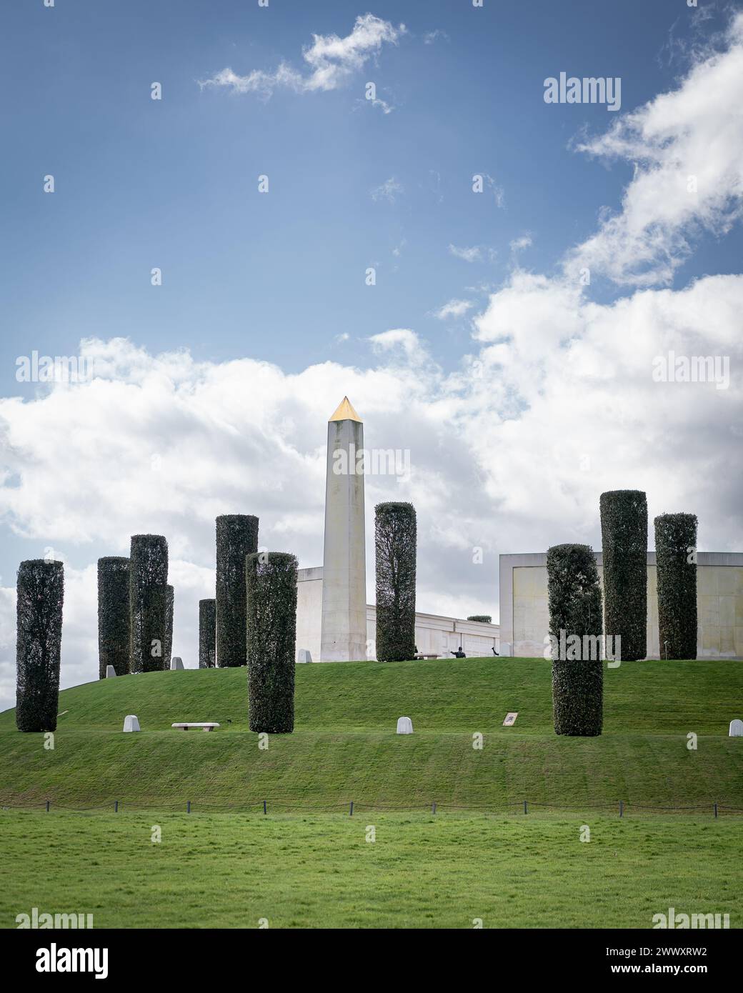 Das Armed Forces Memorial, Das National Memorial Arboretum Stockfoto