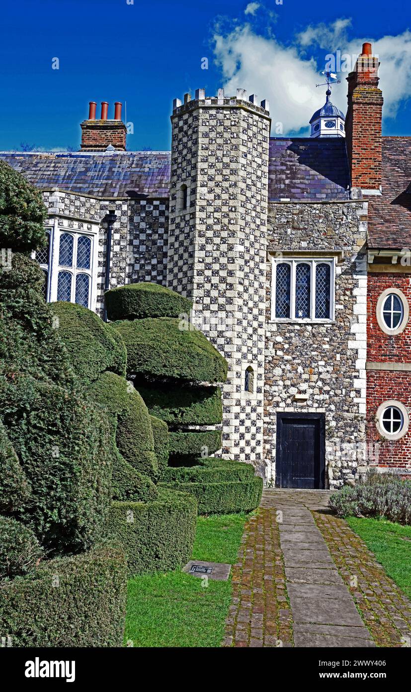Topiary am Hall Place, Bexley Stockfoto