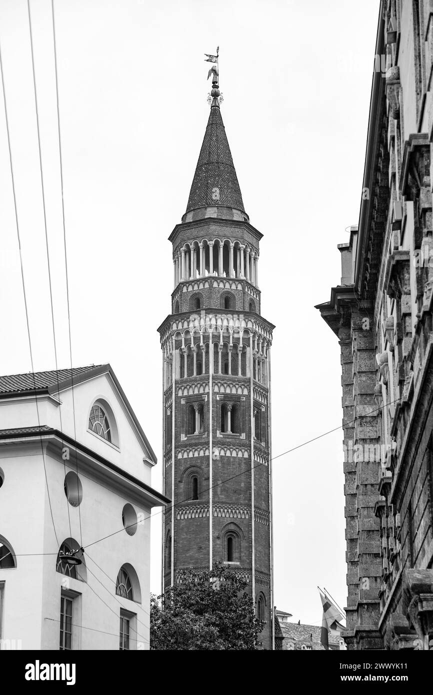 Mailand, Italien - 30. März 2022: San Gottardo in Corte oder San Gottardo ein Palazzo ist eine Kirche in Mailand, Norditalien. Stockfoto