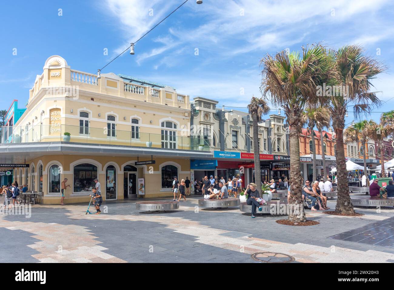 Corso, Manly, North Sydney, Sydney, New South Wales, Australien Stockfoto