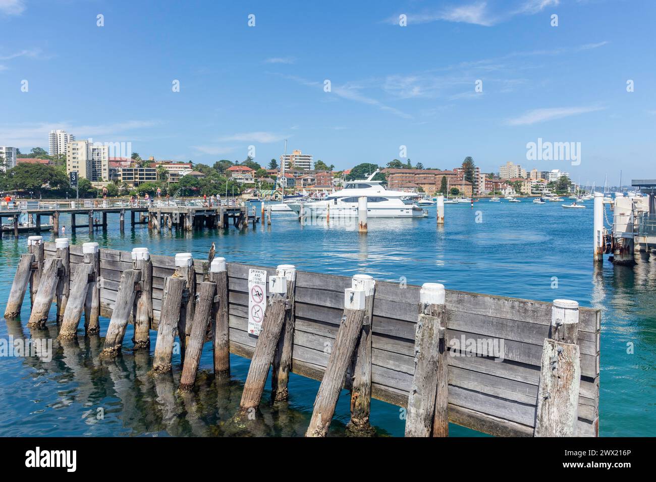 East Pier, East Esplanade, Manly, North Sydney, Sydney, New South Wales, Australien Stockfoto