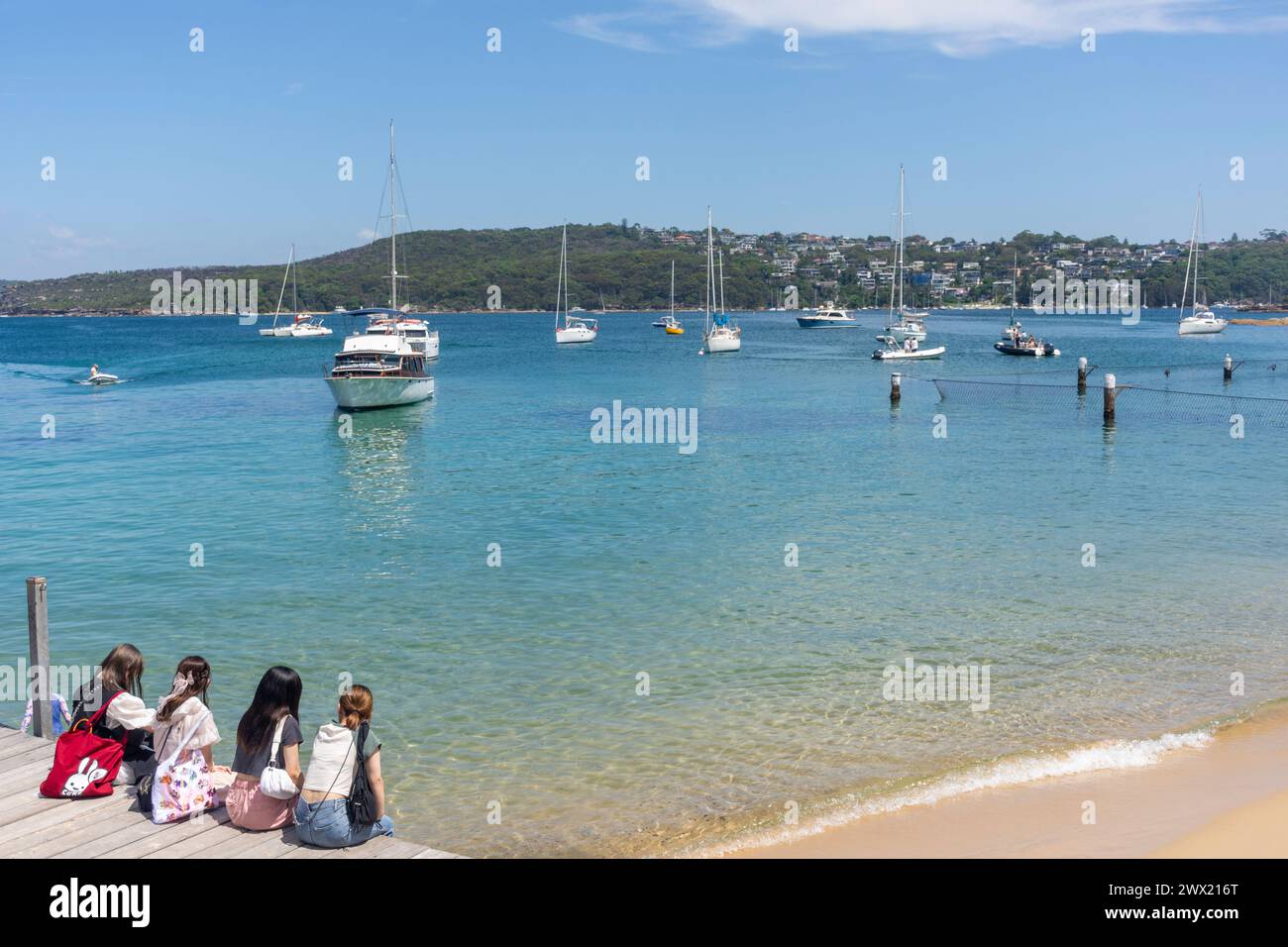 Manly Cove, West Esplanade, Manly, North Sydney, Sydney, New South Wales, Australien Stockfoto