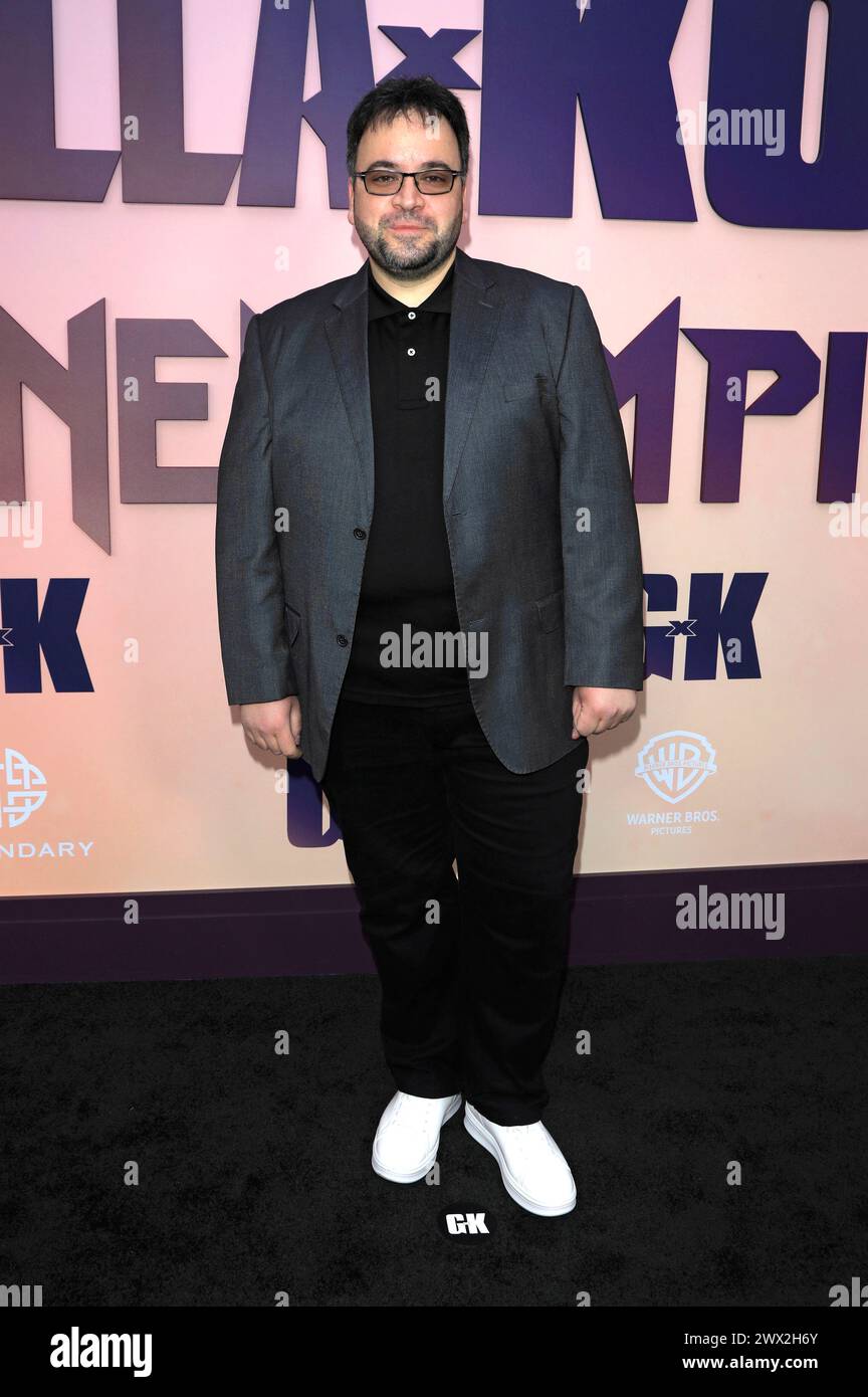 Antonio Di Iorio bei der Weltpremiere des Kinofilms Godzilla x Kong