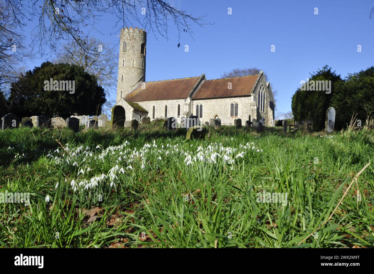 St Peters Church, Holton, nahe Halesworth, Suffolk, England, UK Stockfoto