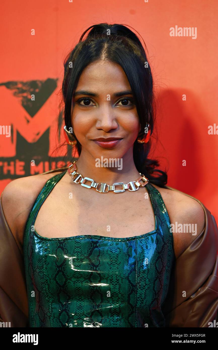 London, Großbritannien. März 2024. Mariska Ariya nimmt an der Eröffnungsnacht der britischen Produktion von Broadway - MJ MJ The Musical - Opening Night, London, The Musical im Prince Edward Theatre Teil. Quelle: Siehe Li/Picture Capital/Alamy Live News Stockfoto