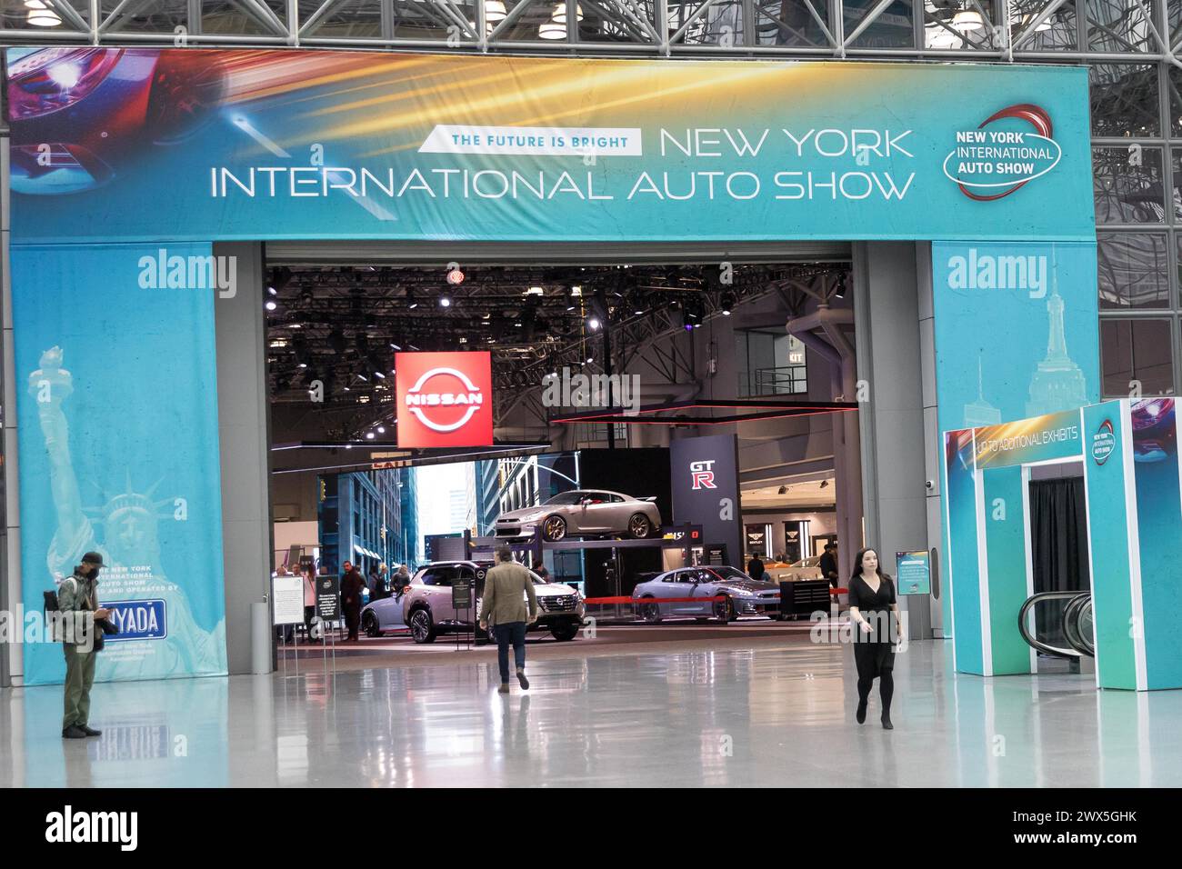 Die New York International Auto Show 2024, auf der Automobilhersteller ihre neuesten Modelle der Welt vorstellen, fand am 27. März 2024 in New York statt. Quelle: Brazil Photo Press/Alamy Live News Stockfoto