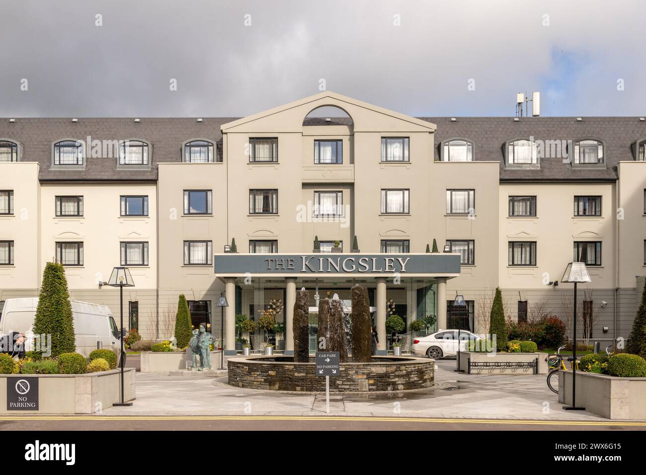 Äußere des 4-Sterne Kingsley Hotel, Victoria Cross, Cork, Irland. Stockfoto