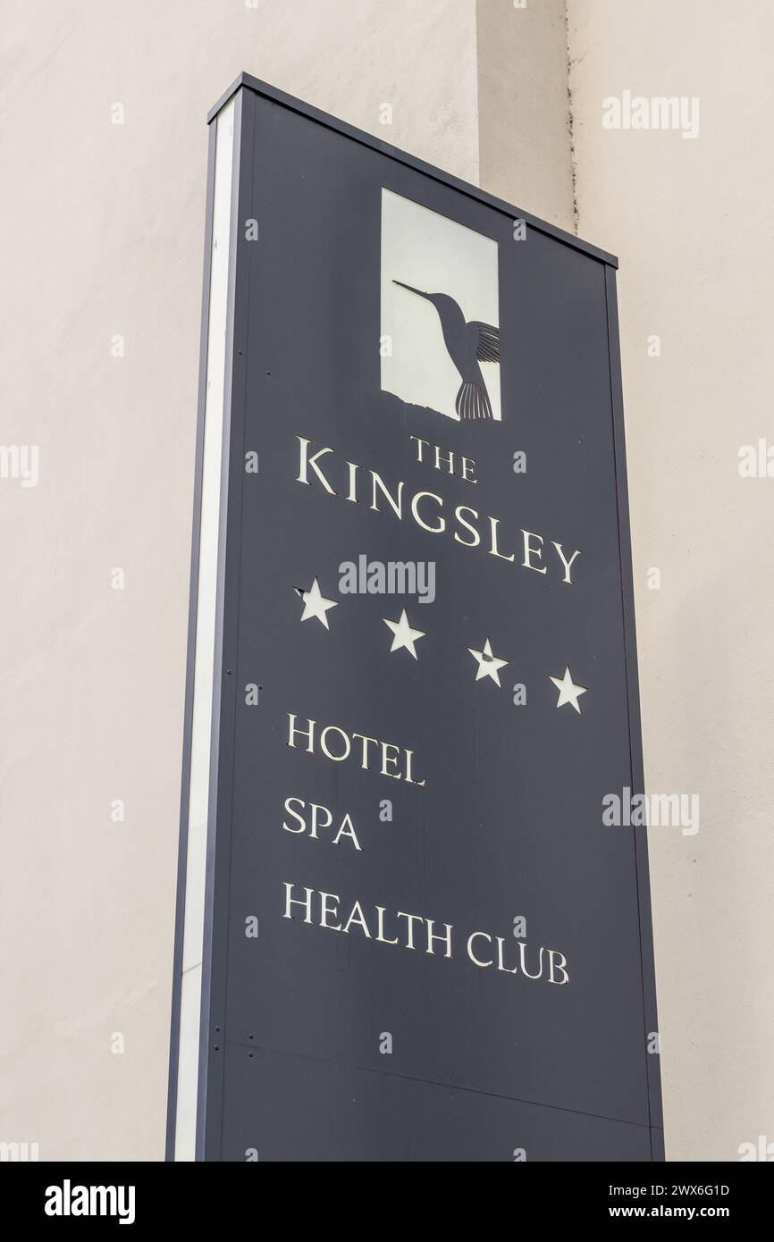 Äußere des 4-Sterne Kingsley Hotel, Victoria Cross, Cork, Irland. Stockfoto