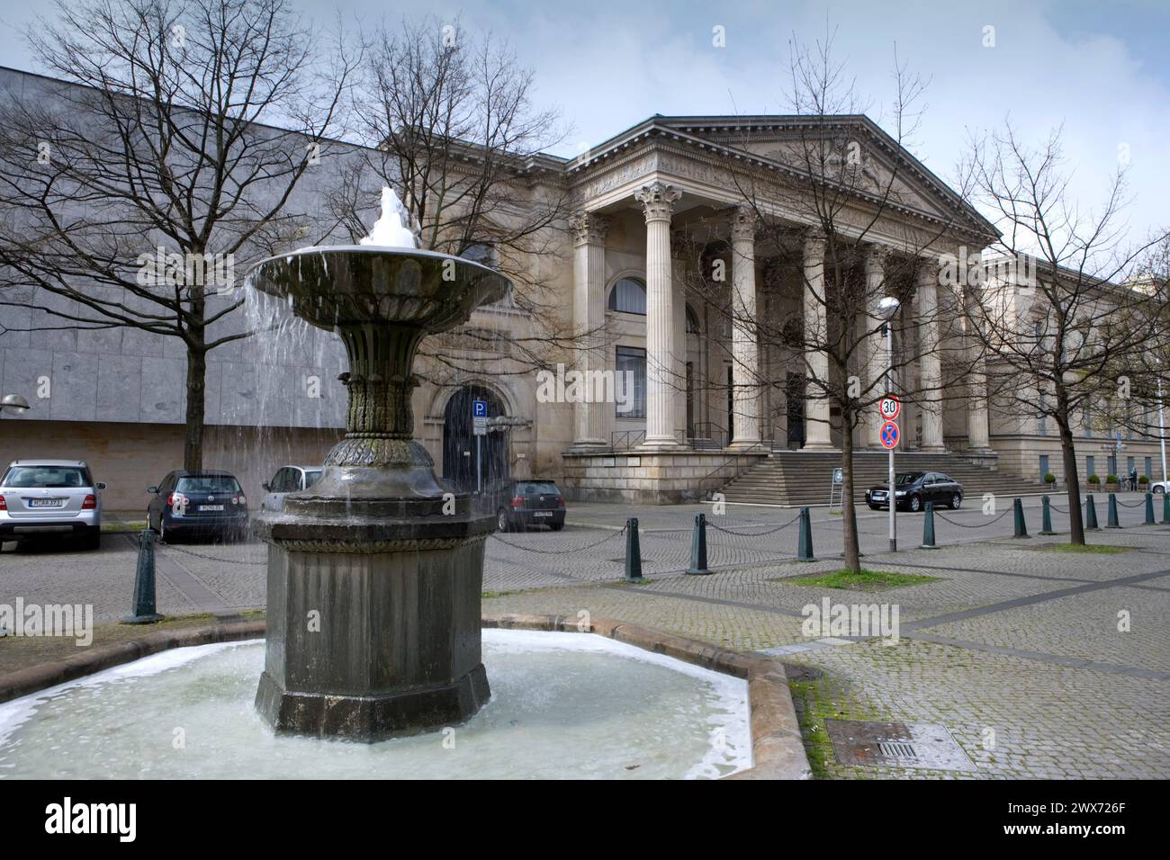 Das Leineschloss, Sitz des Landtags von Niedersachsen, Hannover, Deutschland, Europa Stockfoto