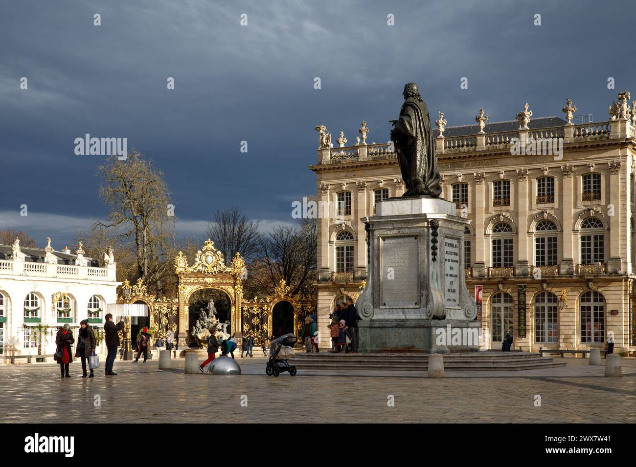 Frankreich, Region Grand-Est, Meurthe-et-Moselle, Nancy, Place Stanislas Stockfoto