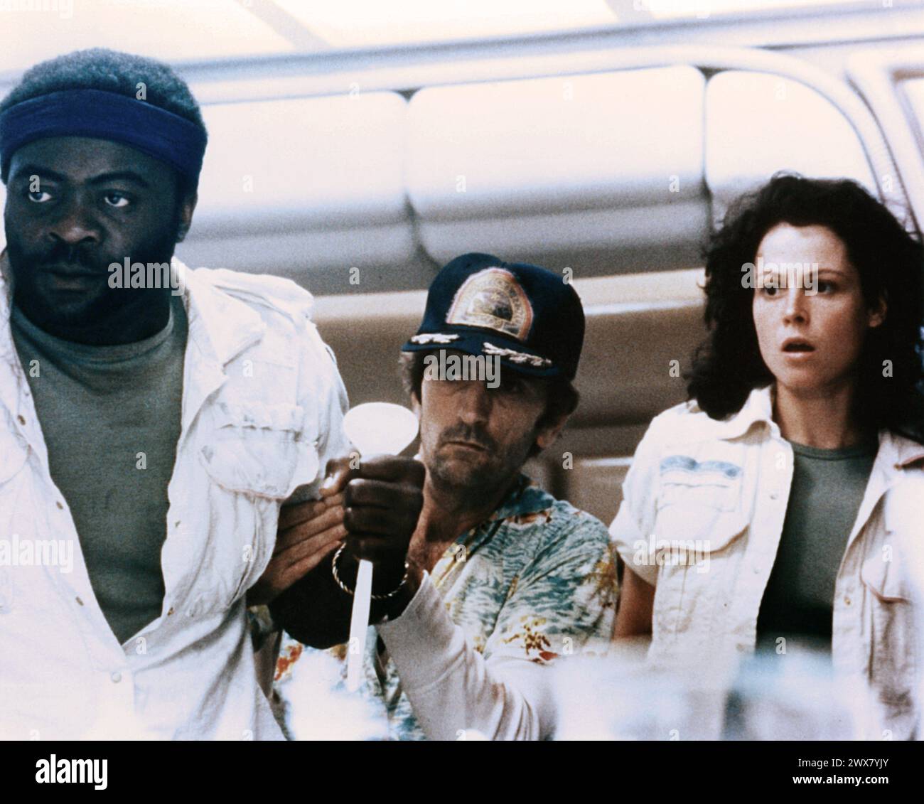 Alien Jahr : 1979 USA Regie : Ridley Scott Yaphet Kotto, Harry Dean Stanton, Sigourney Weaver Stockfoto