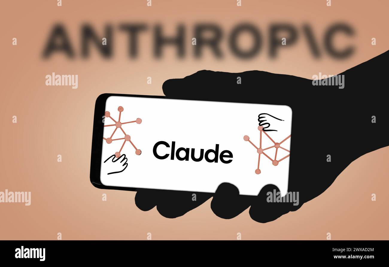 Claude von Anthropic Stockfoto