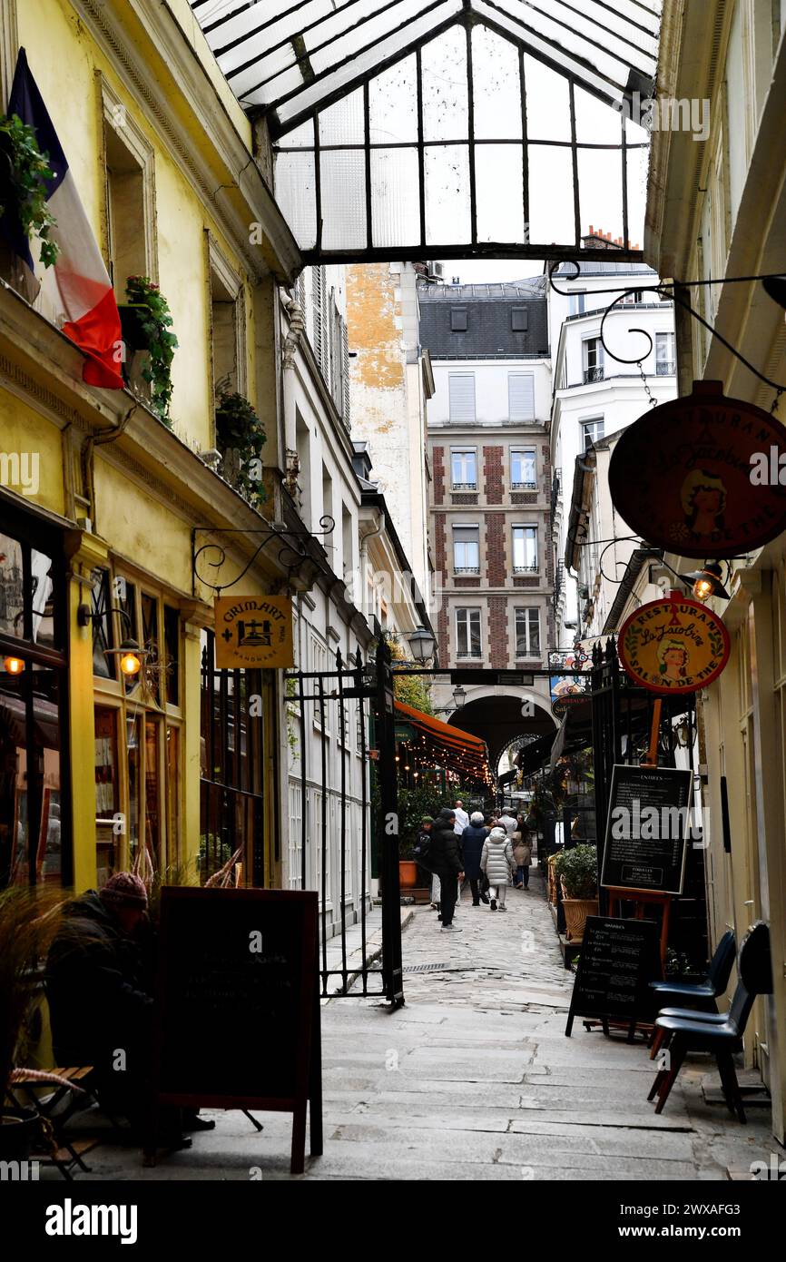 Restaurant - rue de l'ancienne Comédie - Paris Stockfoto