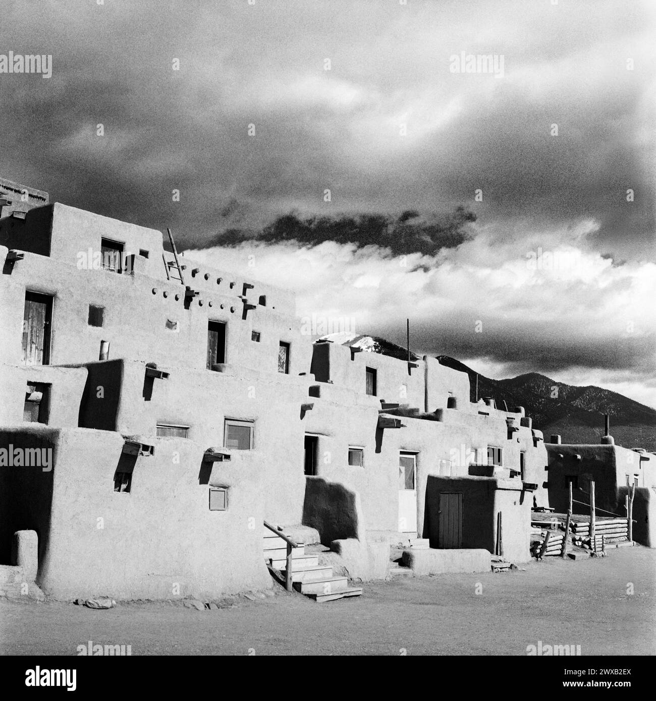 HB50304-00..... NEW MEXICO - Taos Pueblo, Taos Stammesland. Stockfoto