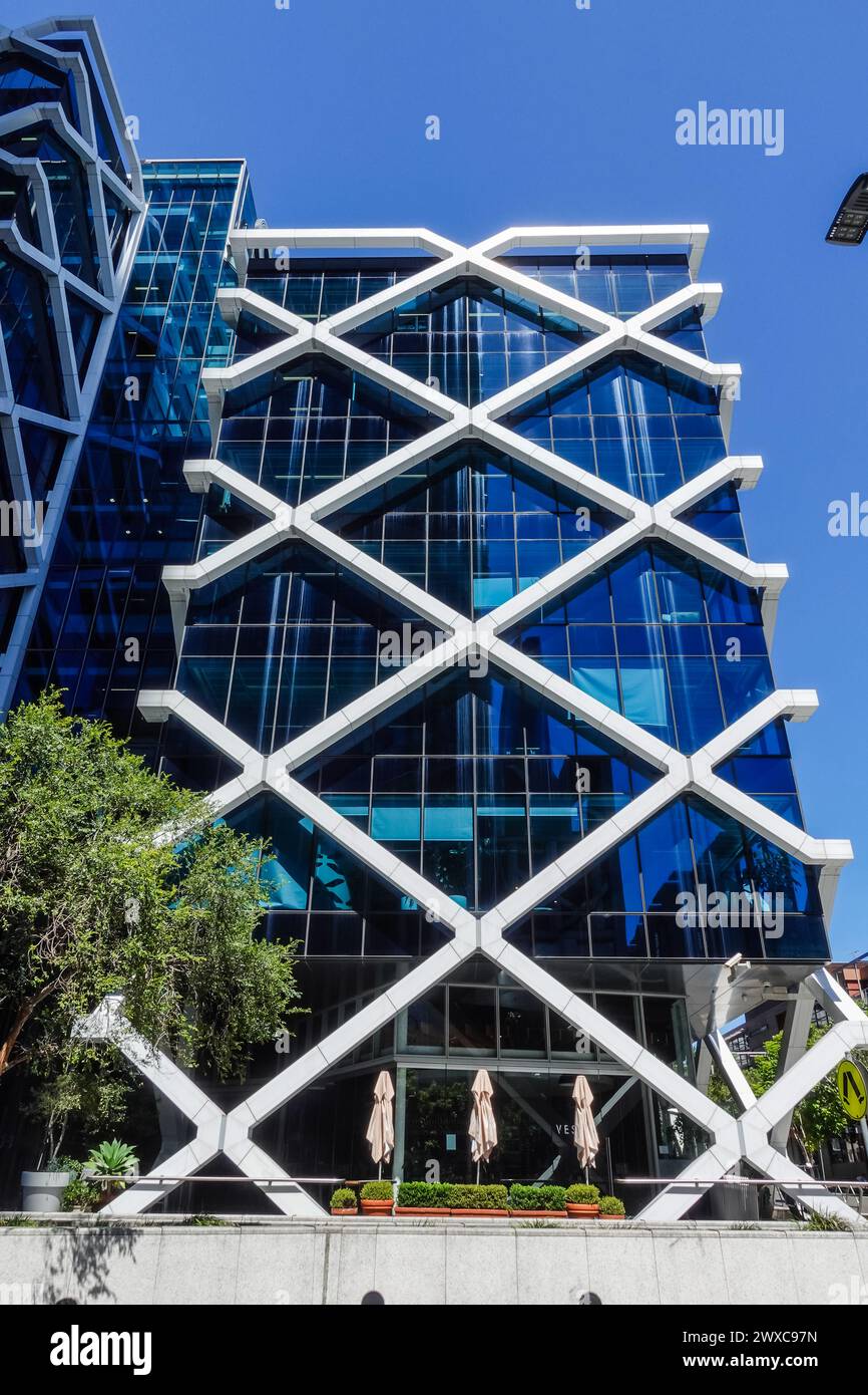 Modernes Bürogebäude in Barangaroo, Sydney, Australien Stockfoto