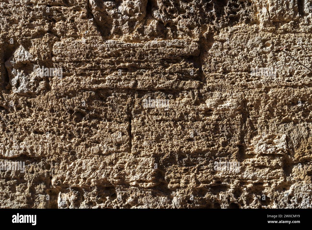 Textur Stein natürliches abstraktes Hintergrundmuster Stockfoto