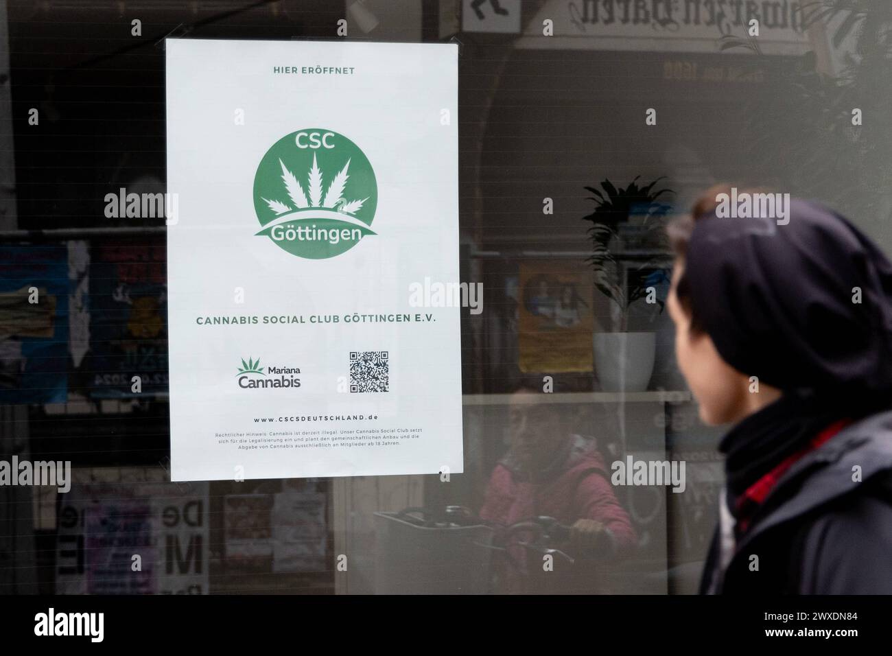 Legalisierung Konsum von Cannabis in Deutschland Göttingen, Deutschland 30. März 2024
