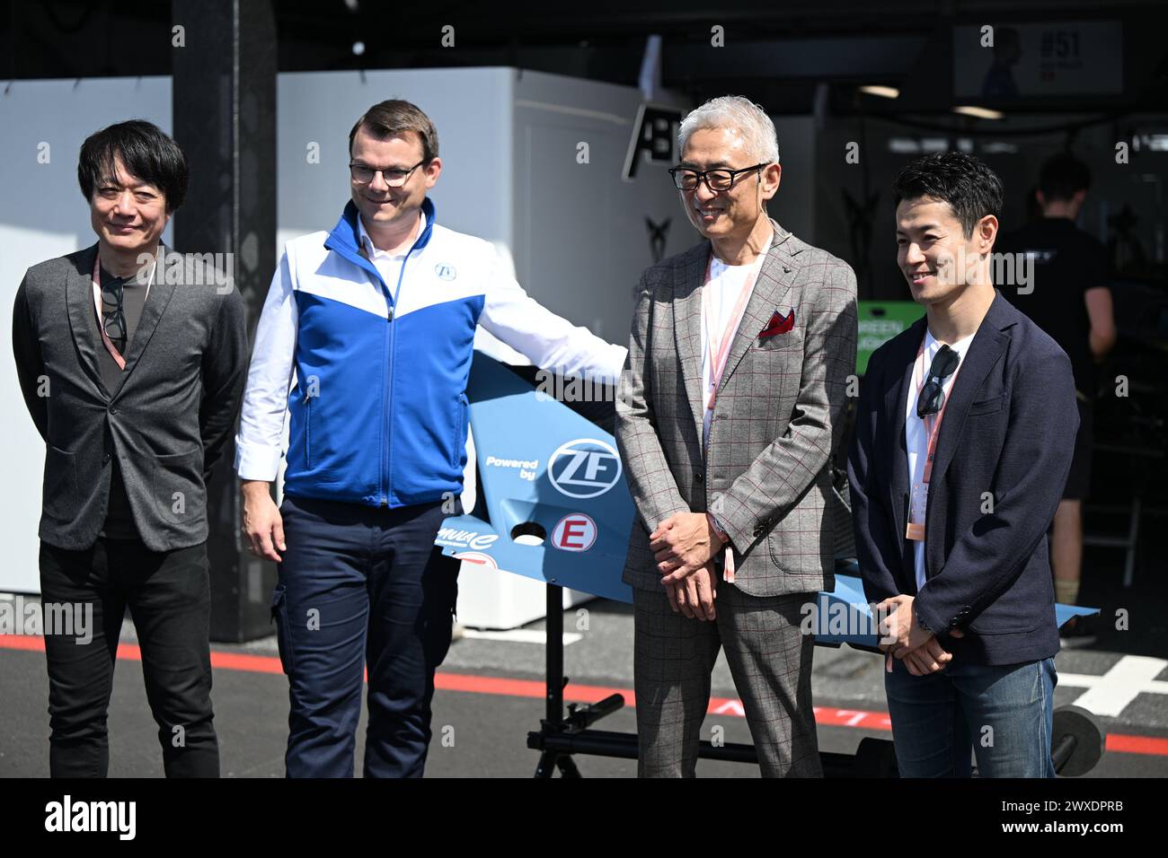 Tokio, Japan. Kredit: MATSUO. 30. März 2024. Naoki Yamamoto Motor Sports : FIA ABB Formel-E-Weltmeisterschaft 2024 Tokio E-Prix beim Tokyo Big Sight in Tokio, Japan. Quelle: MATSUO .K/AFLO SPORT/Alamy Live News Stockfoto