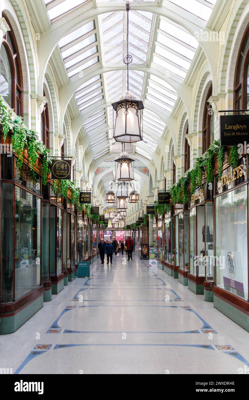Die Royal Arcade, Norwich Stockfoto