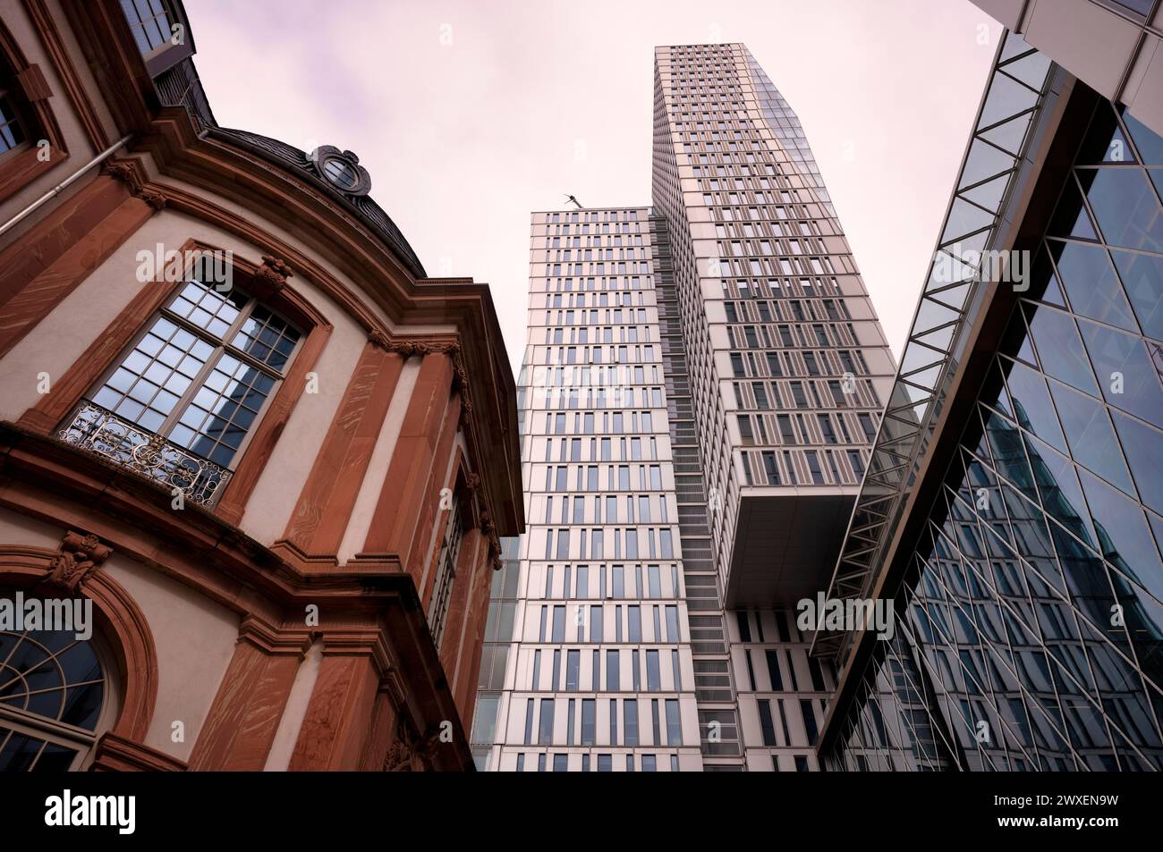 Thurn und Taxis Palais, auch bekannt als Bundespalais oder Palais Frankfurt, Frankfurt am Main, Hessen Stockfoto