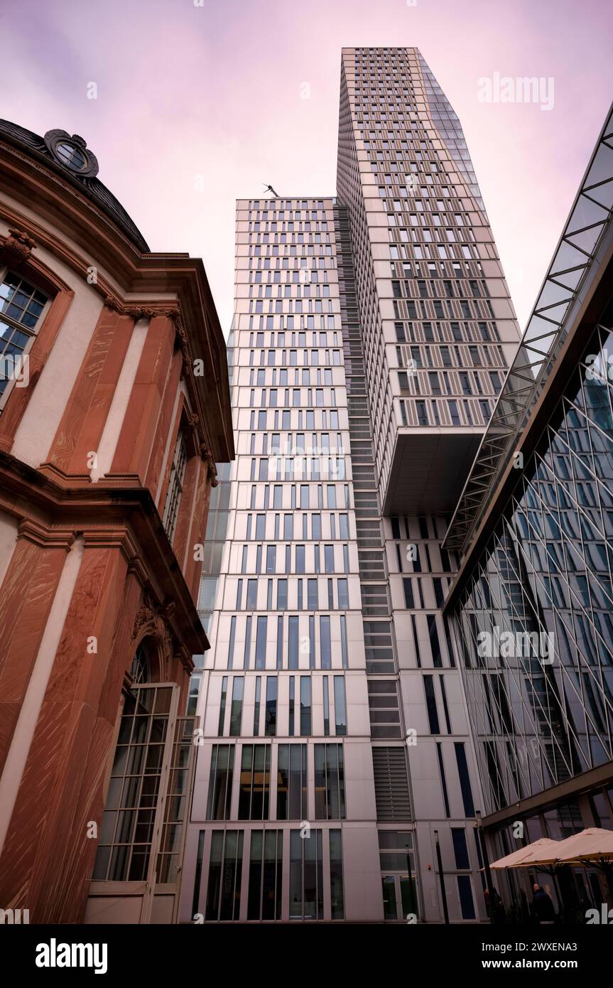 Thurn und Taxis Palais, auch bekannt als Bundespalais oder Palais Frankfurt, Frankfurt am Main, Hessen Stockfoto