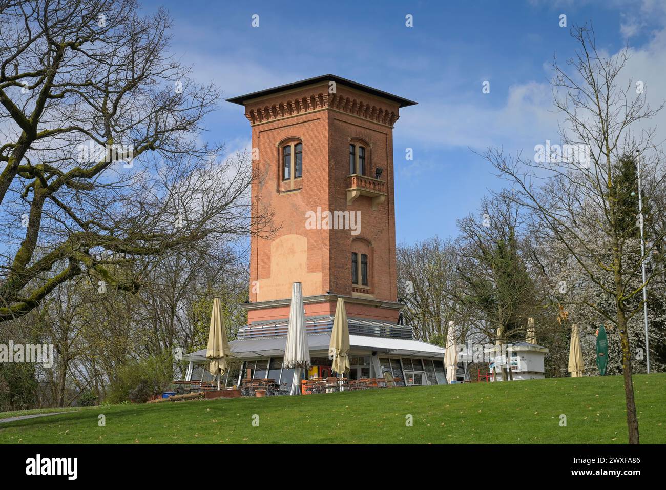 Restaurant Der Turm, Neroberg, Wiesbaden, Hessen, Deutschland Stockfoto