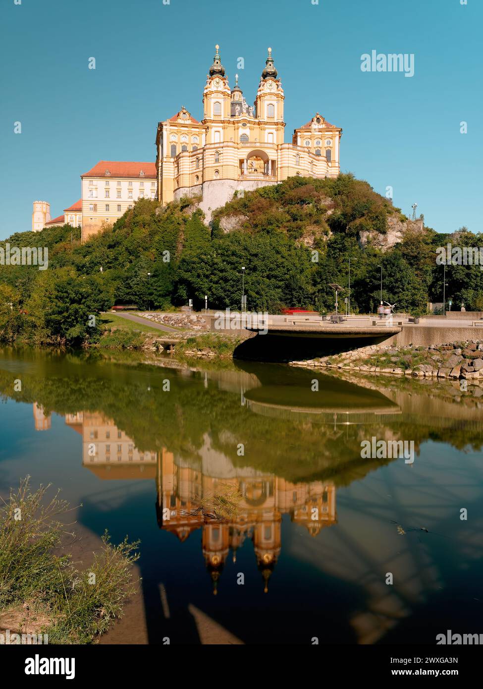 Stift Melk, Melk, Österreich Stockfoto