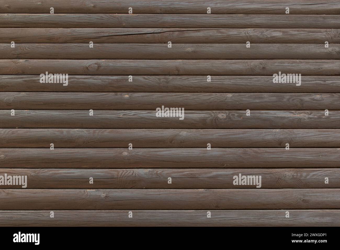 Braune Holzdielen alte Zaunoberfläche Wand Textur Hintergrund Bretter Struktur Hintergrund. Stockfoto