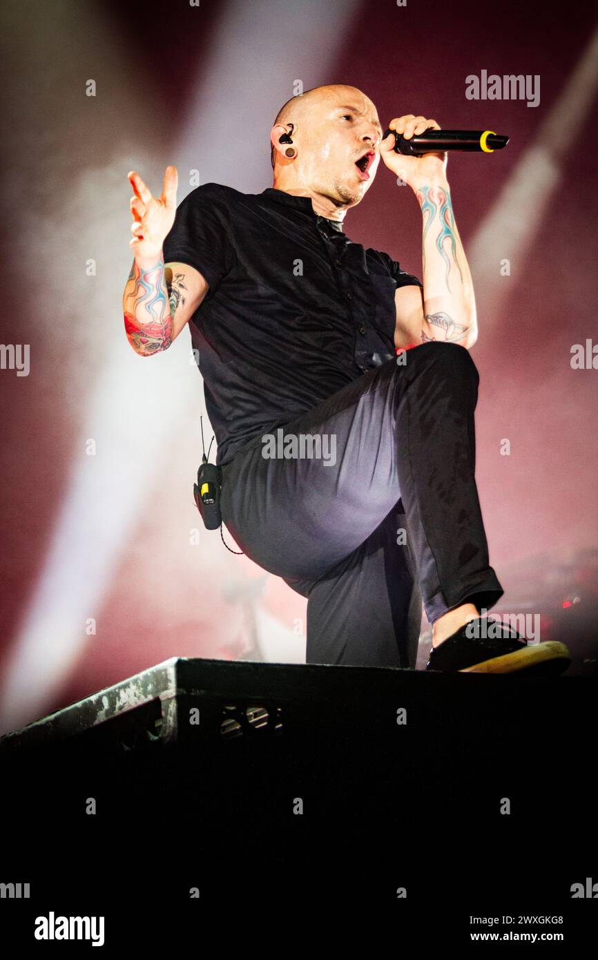 Linkin Park in Concerto All'i-Days, Autodromo di Monza Stockfoto