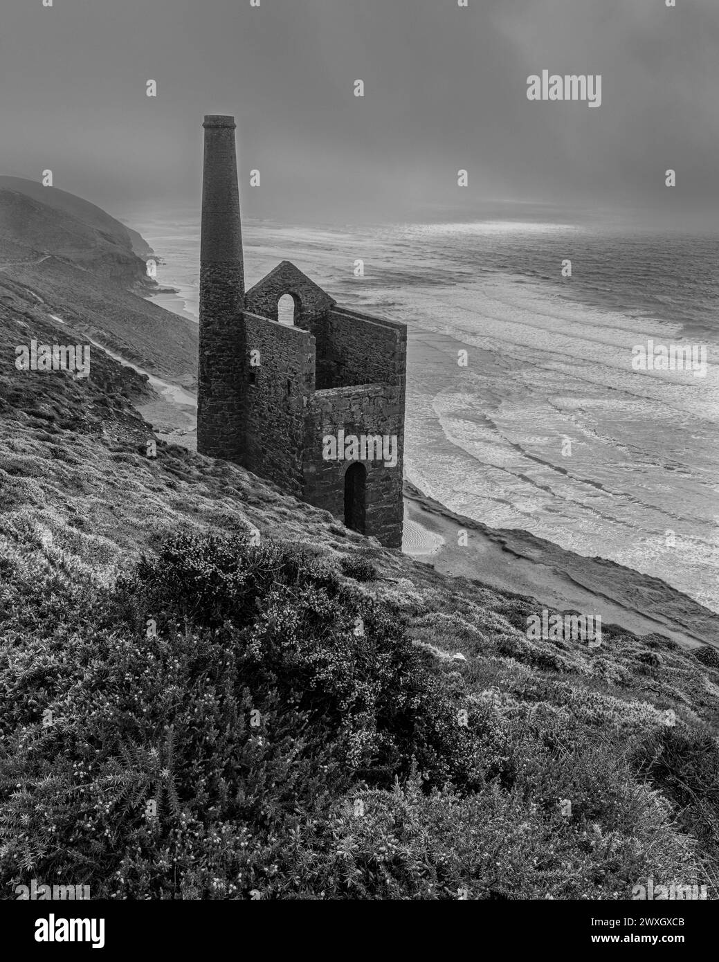 Wheal Coates, Cornwall Stockfoto