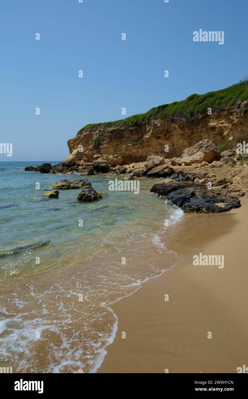 Ammes Beach, Kefalonia, Griechenland Stockfoto