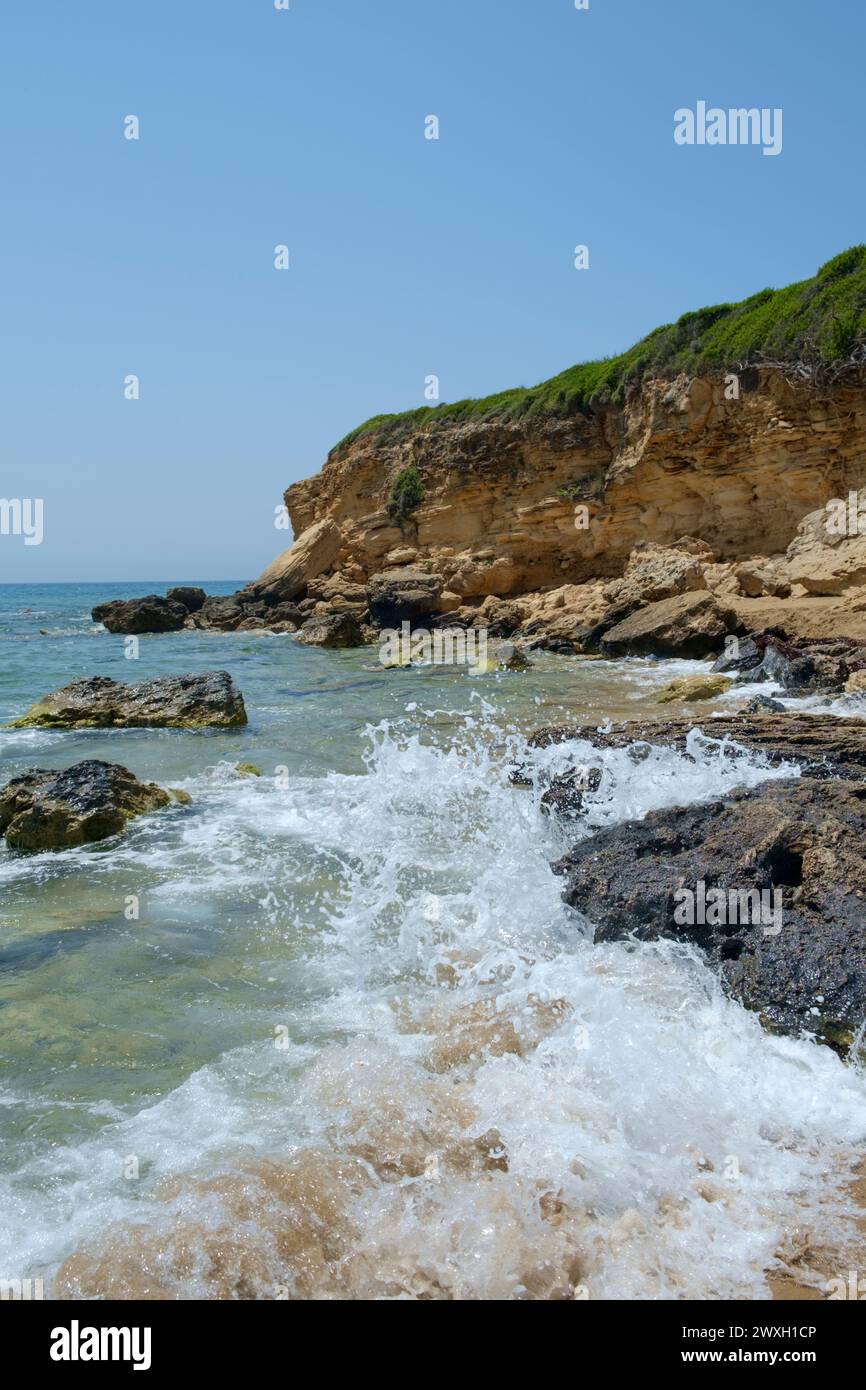 Ammes Beach, Kefalonia, Griechenland Stockfoto