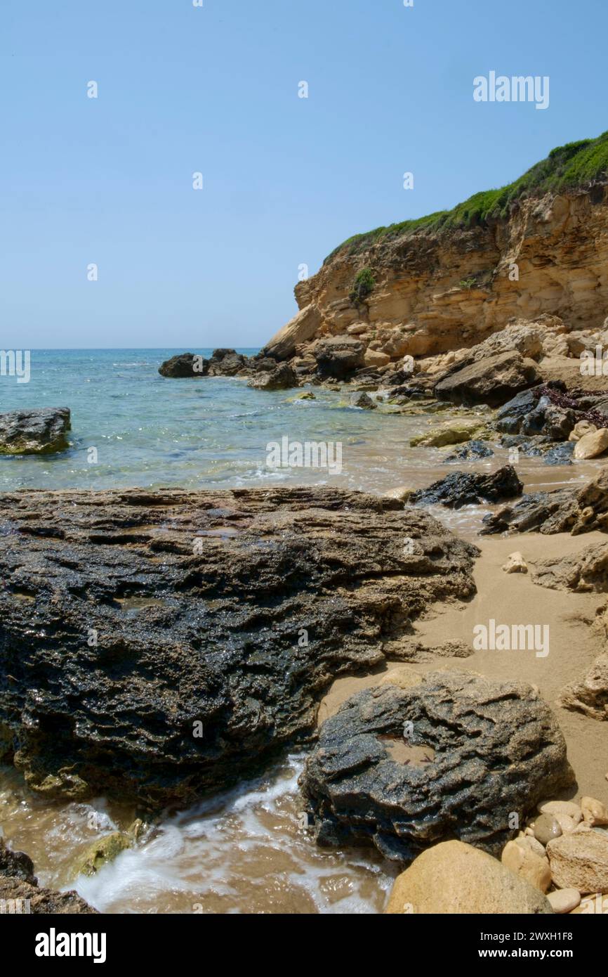 Ammes Beach, Kefalonia, Griechenland Stockfoto