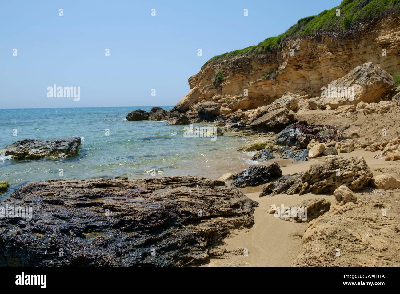 Ammes Beach, Kefalonia, Griechenland Stockfoto